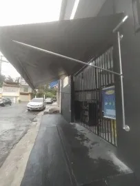 Toldo em Lona Preto Retrátil para Comércio